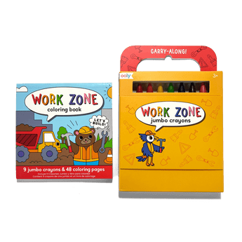 Ooly Carry Along Crayons & Colouring Book Kit | Creative Fun On The Go - My Little Thieves