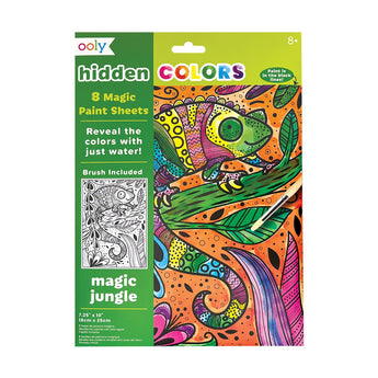 Ooly Hidden Colors Magic Paint Sheets | Magic Ocean Water Reveal Art - My Little Thieves