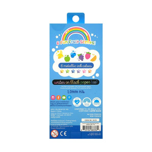 Ooly Yummy Yummy Scented Neon Gel Pens Set Of 6 | Fruity Scented Fun - My Little Thieves