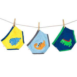 Organic Potty Training Pants Set - Boys - 3 Piece Collection - My Little Thieves