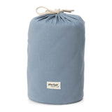 Organic Soft Baby Play Mat and Storage Bag – Dusty Blue - My Little Thieves