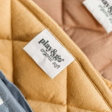 Organic Soft Baby Play Mat and Storage Bag – Mustard Chai Tea - My Little Thieves