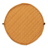 Organic Soft Baby Play Mat and Storage Bag – Mustard Chai Tea - My Little Thieves