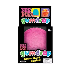 NEE DOH Gumdrop Squishy Fidget Toy Pink
