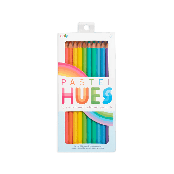 Pastel Hues Colored Pencils - Set of 12 - My Little Thieves