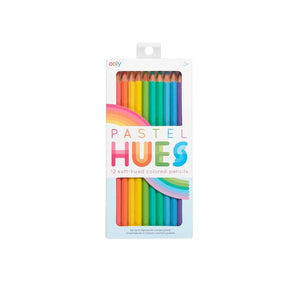 Pastel Hues Colored Pencils - Set of Various Sizes - My Little Thieves