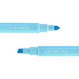 Pastel Liners Double Ended Highlighters - Set of 8 - My Little Thieves