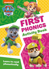 Paw Patrol First Phonics Activity Book | Kids School Prep - My Little Thieves