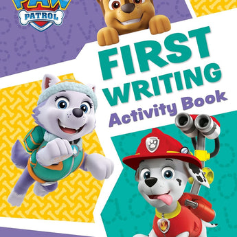 Paw Patrol First Writing Activity Book | Kids School Prep - My Little Thieves