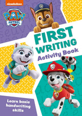 Paw Patrol First Writing Activity Book | Kids School Prep - My Little Thieves