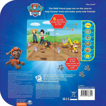 Paw Patrol Pawsome Farm Friends Sound Book | Kids Interactive - My Little Thieves