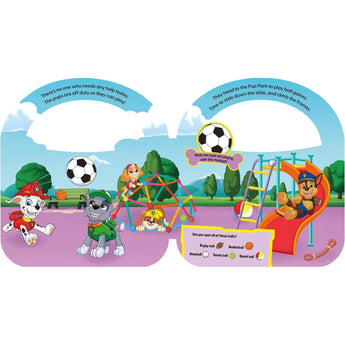 Paw Patrol Playtime Pups Carry Along Board Book | Kids - My Little Thieves