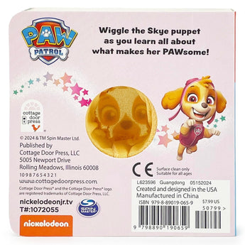Paw Patrol Soar With Skye Puppet Book | Kids Interactive - My Little Thieves