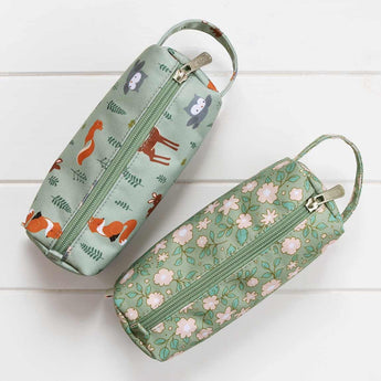 Pencil Case - Blossoms Sage - My Little Thieves