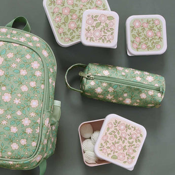 Pencil Case - Blossoms Sage - My Little Thieves