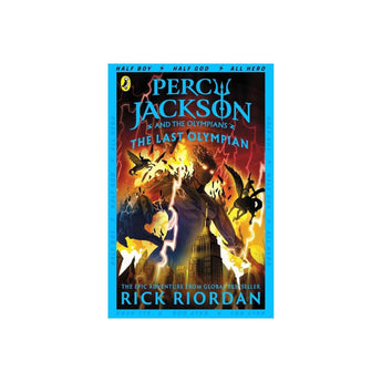 Penguin Books Percy Jackson And The Last Olympian (R/I) ” Children's Book For Kids | Children's & Teenage Fiction S... - My Little Thieves