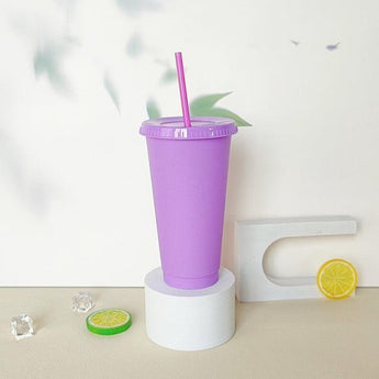 Personalised 24 oz Tumblers Cup with straw and Lid Best choice for Birthday Favors - My Little Thieves