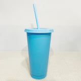 Personalised 24 oz Tumblers Cup with straw and Lid Best choice for Birthday Favors - My Little Thieves