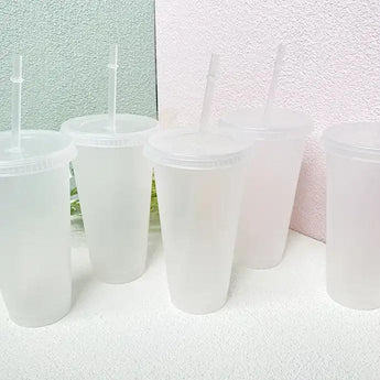 Personalised 24 oz Tumblers Cup with straw and Lid Best choice for Birthday Favors - My Little Thieves