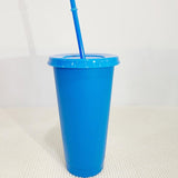 Personalised 24 oz Tumblers Cup with straw and Lid Best choice for Birthday Favors - My Little Thieves