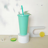 Personalised 24 oz Tumblers Cup with straw and Lid Best choice for Birthday Favors - My Little Thieves