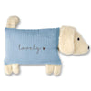 Personalised Cuddly Dog Blue Pillow - My Little Thieves