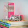 Personalised LETTER Piggy Money Bank Box with the Name UV printed! - My Little Thieves