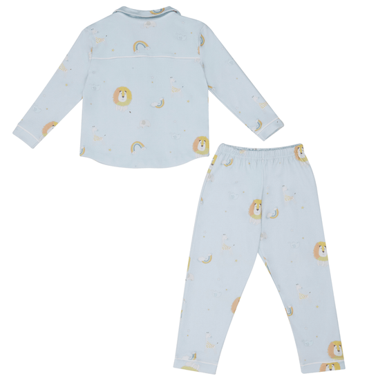 Personalised Lion Printed Kids Pyjama - My Little Thieves