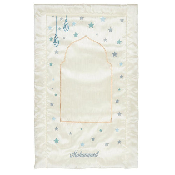 Personalised My First Prayer Mat - Blue - My Little Thieves