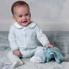 Personalised Organic Cotton Teddy Smart-Zip Sleepsuit - My Little Thieves