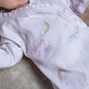 Personalised Unicorn Ruffled Sleepsuit - My Little Thieves