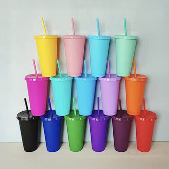 Personalized 24oz Tumbler with Straw & Lid - My Little Thieves