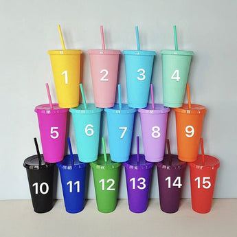 Personalized 24oz Tumbler with Straw & Lid - My Little Thieves
