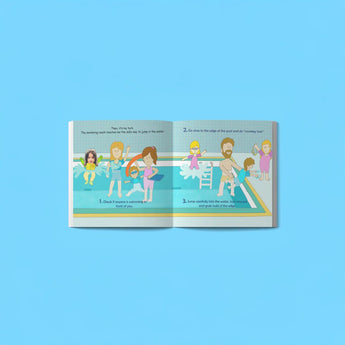 Personalized I'm a Hero Learning to Swim Book - Water Safety Adventure - My Little Thieves