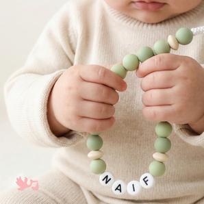 Personalized Silicone Misbah-Green