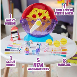 Pets: Spin + Wash Carnival Playset - My Little Thieves