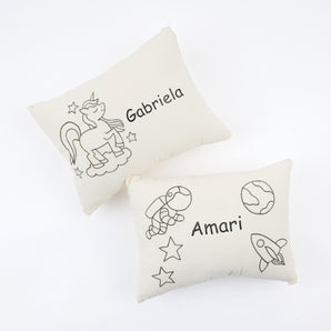 Personalized Canvas Unicorn DIY Pillow-Perfect Party Favor
