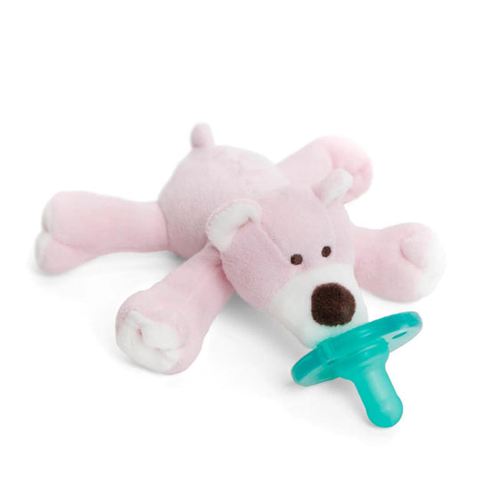 Pink Bear Pacifier - My Little Thieves