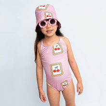  Pink Cherry Criss Cross Swimsuit - My Little Thieves
