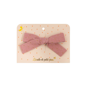 Princess Hair Clip With Elegant Velvet Ribbon