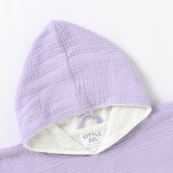 Poncho Hooded Beach Towel - Lavender - My Little Thieves
