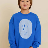 Potato Face Kid’s Sweatshirt - Blue - My Little Thieves
