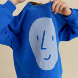 Potato Face Kid’s Sweatshirt - Blue - My Little Thieves