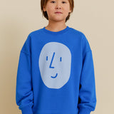 Potato Face Kid’s Sweatshirt - Blue - My Little Thieves