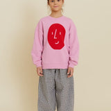 Potato Face Kid’s Sweatshirt - Pink - My Little Thieves