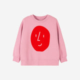 Potato Face Kid’s Sweatshirt - Pink - My Little Thieves