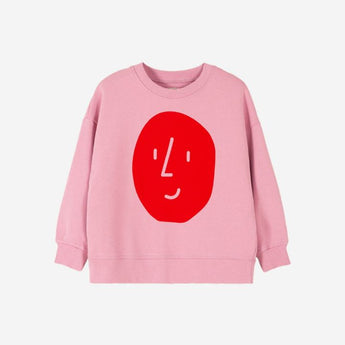 Potato Face Kid’s Sweatshirt - Pink - My Little Thieves