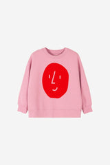 Potato Face Kid’s Sweatshirt - Pink - My Little Thieves