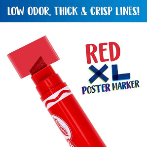 Project 1 ct. XL Poster Marker, Red - My Little Thieves
