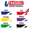Project 6 ct. Erasable Poster Markers - My Little Thieves